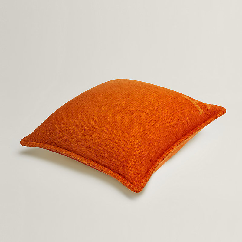 Hermes on sale pillow orange